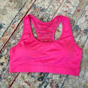 Zyia Bomber Sports Bra Hot Pink Size Medium